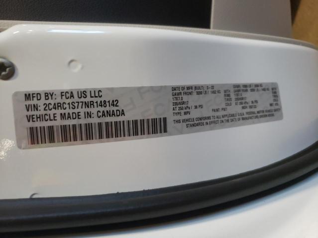 Photo 10 from auction – 2022 CHRYSLER PACIFICA H with VIN 2C4RC1S77NR148142