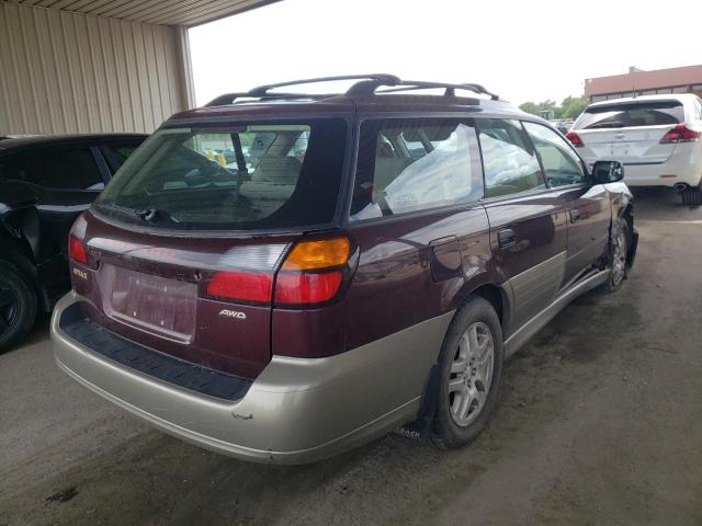 Photo 4 from auction – 2000 SUBARU LEGACY OUT with VIN 4S3BH6754Y7626871