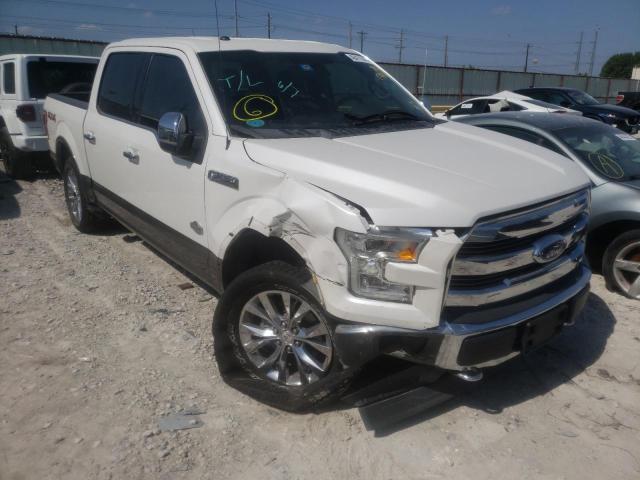 FORD F150 SUPER 2017 with VIN 1FTEW1EF6HFC45420 - Photo from auction