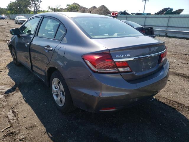 Photo 3 from auction – 2014 HONDA CIVIC LX with VIN 19XFB2F5XEE201972