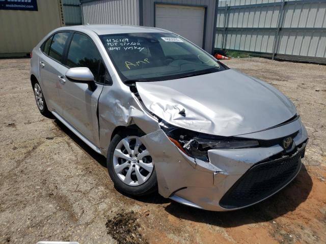 TOYOTA COROLLA LE 2020 with VIN JTDEPRAE6LJ063618 - Photo from auction