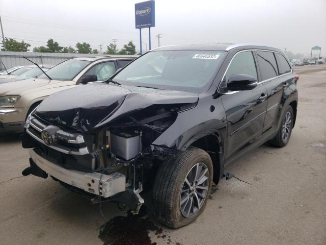 Photo 2 from auction – 2019 TOYOTA HIGHLANDER with VIN 5TDJZRFH7KS594307