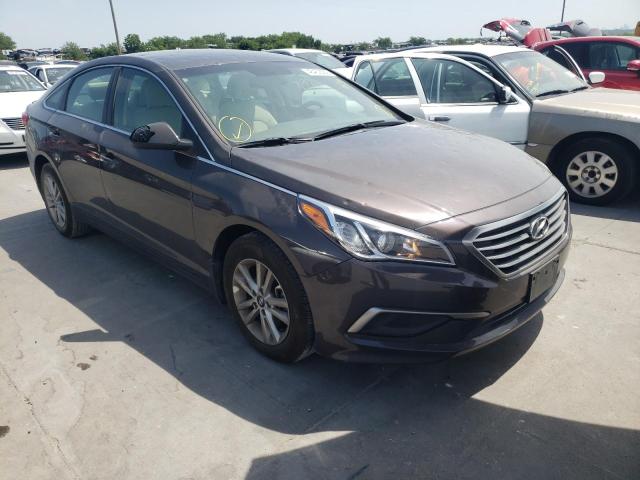 HYUNDAI SONATA SE 2017 with VIN 5NPE24AF5HH550285 - Photo from auction
