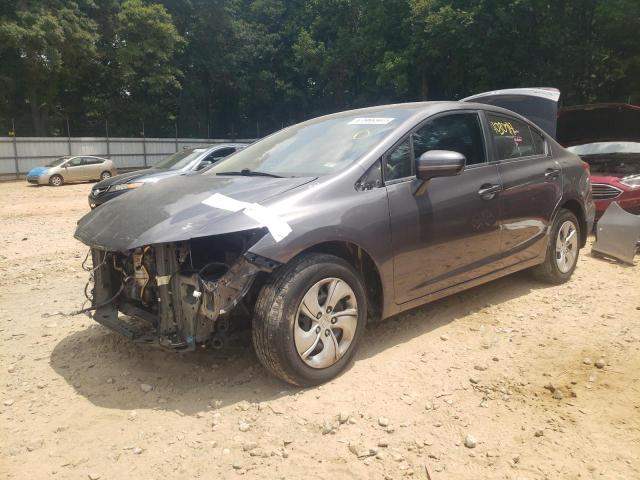 Photo 2 from auction – 2015 HONDA CIVIC LX with VIN 19XFB2F57FE046038