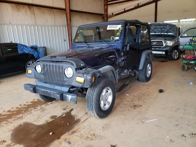 Photo 2 from auction – 2006 JEEP WRANGLER X with VIN 1J4FA39S46P750489