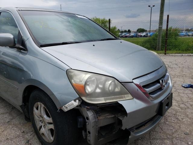 Photo 9 from auction – 2007 HONDA ODYSSEY EX with VIN 5FNRL38657B102026