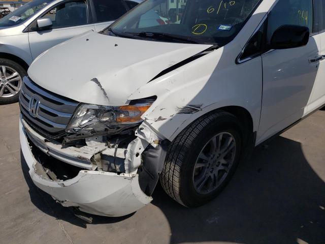 Photo 9 from auction – 2012 HONDA ODYSSEY EX with VIN 5FNRL5H69CB144527