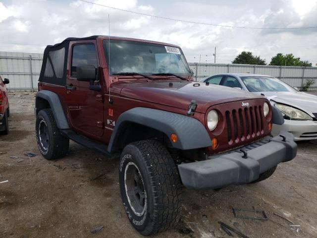 JEEP WRANGLER X 2007 with VIN 1J4FA24167L179489 - Photo from auction