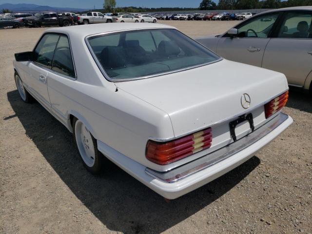 Photo 3 from auction – 1985 MERCEDES-BENZ 500 SEC with VIN WDBCA44D9FA113509