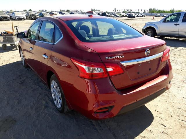 Photo 3 from auction – 2016 NISSAN SENTRA S with VIN 3N1AB7AP8GL651475