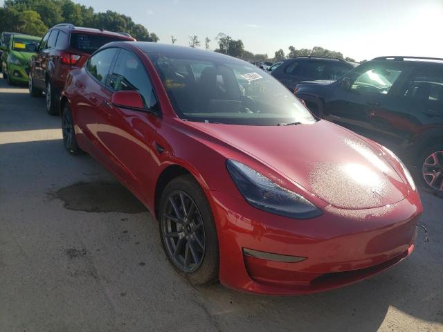 TESLA MODEL 3 2022 with VIN 5YJ3E1EA4NF186205 - Photo from auction