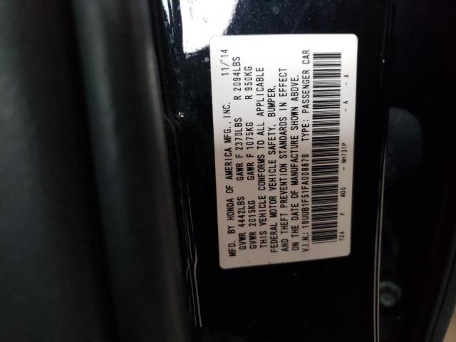 Photo 10 from auction – 2015 ACURA TLX TECH with VIN 19UUB1F51FA008679
