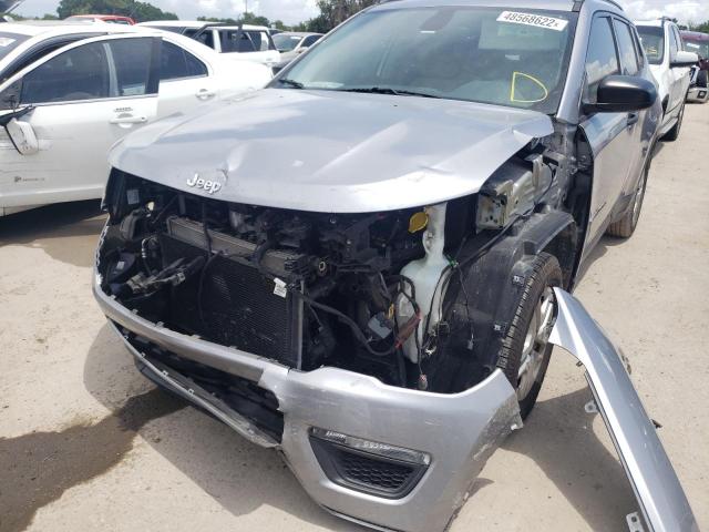 Photo 9 from auction – 2018 JEEP COMPASS SP with VIN 3C4NJCABXJT140081