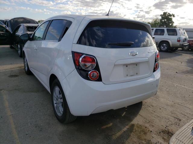 Photo 3 from auction – 2012 CHEVROLET SONIC LT with VIN 1G1JC6SH4C4154671