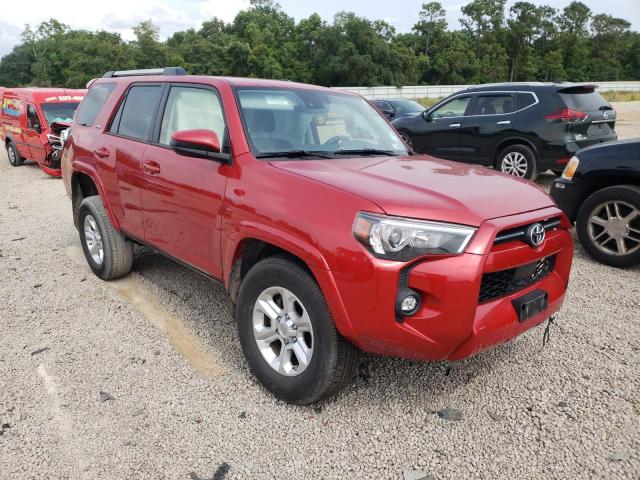 TOYOTA 4RUNNER SR 2021 with VIN JTEEU5JR5M5240072 - Photo from auction