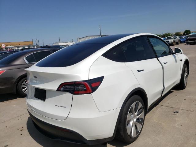 Photo 4 from auction – 2020 TESLA MODEL Y with VIN 5YJYGDEE5LF011799