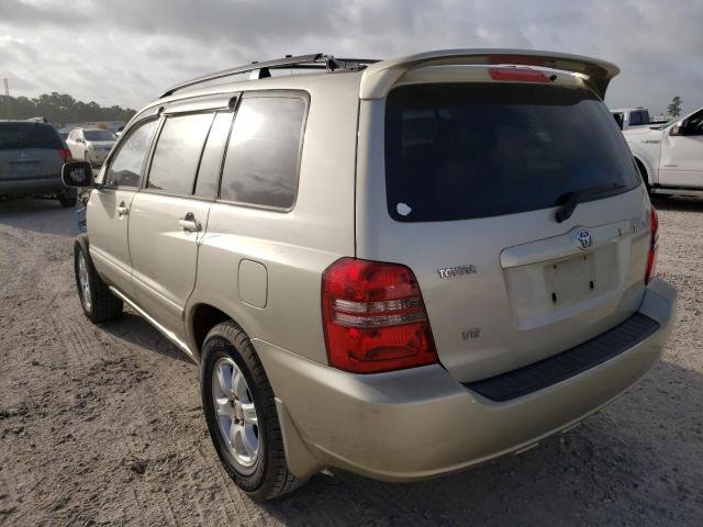 Photo 3 from auction – 2001 TOYOTA HIGHLANDER with VIN JTEGF21A710026267