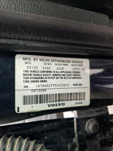 Photo 10 from auction – 2005 VOLVO S60 R with VIN YV1RH527752472015