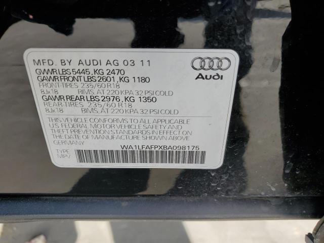 صورة رقم 10 من المزاد - 2011 AUDI Q5 PREMIUM مع VIN WA1LFAFPXBA098175