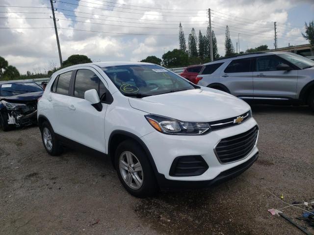CHEVROLET TRAX LS 2020 with VIN 3GNCJKSB6LL109548 - Photo from auction