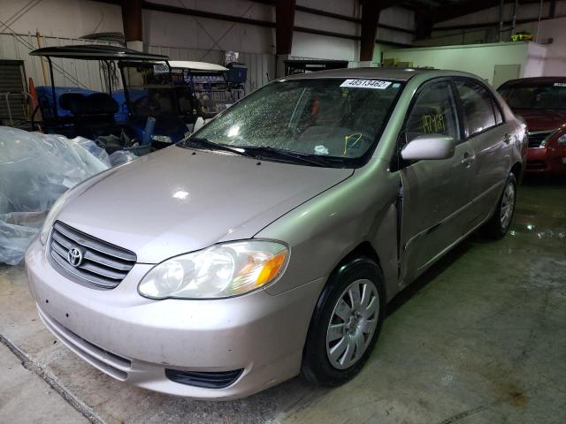 Photo 2 from auction – 2003 TOYOTA COROLLA CE with VIN 1NXBR32E93Z185635