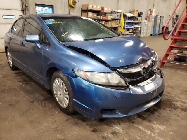 HONDA CIVIC VP 2010 with VIN 19XFA1F34AE016399 - Photo from auction