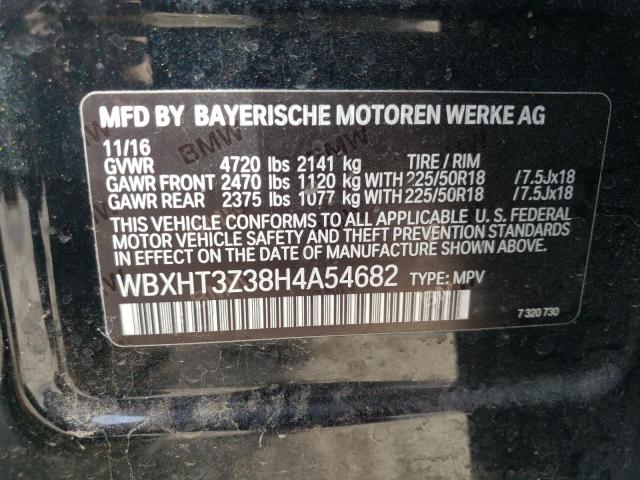 Photo 10 from auction – 2017 BMW X1 XDRIVE2 with VIN WBXHT3Z38H4A54682