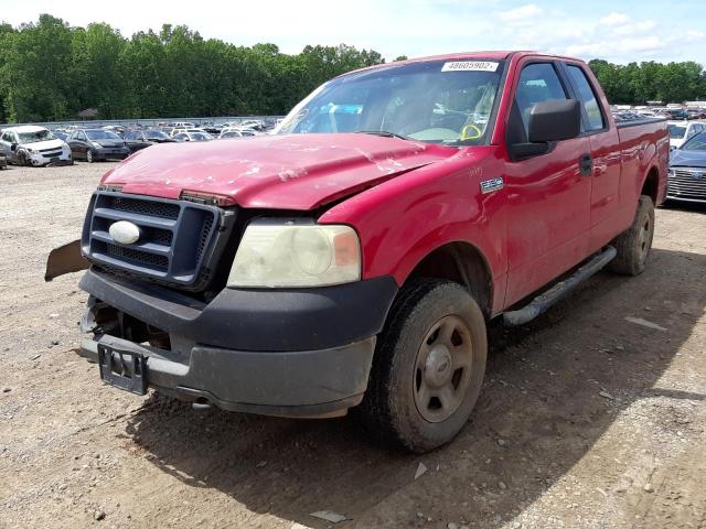 Photo 2 from auction – 2005 FORD F150 with VIN 1FTRX14W95FA91992