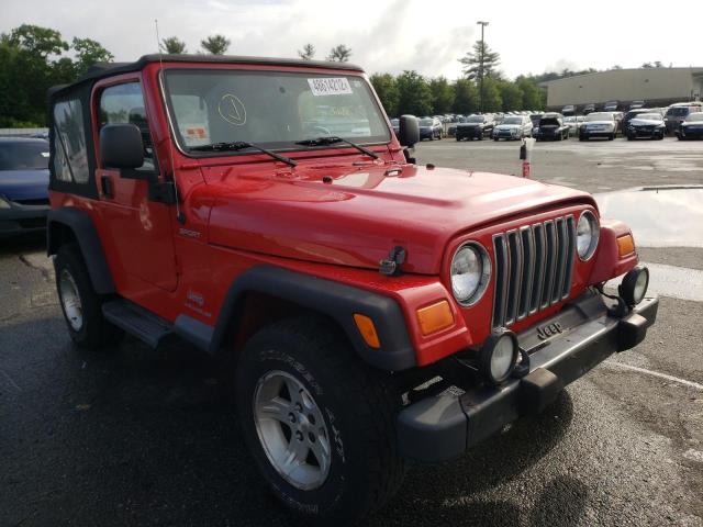 JEEP WRANGLER / 2004 with VIN 1J4FA49S34P739941 - Photo from auction