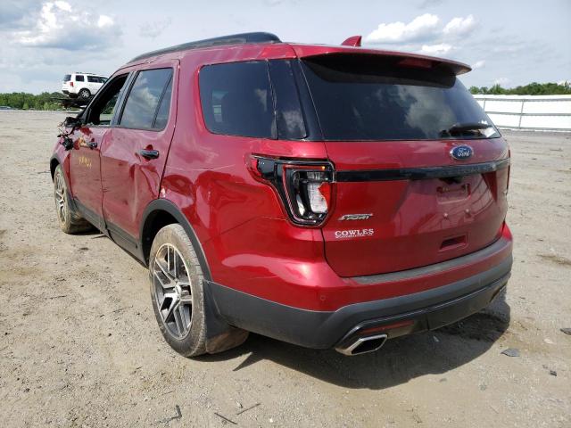 Photo 3 from auction – 2016 FORD EXPLORER S with VIN 1FM5K8GT5GGB50276