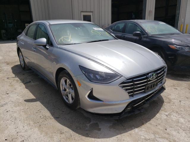 HYUNDAI SONATA SE 2021 with VIN 5NPEG4JAXMH112796 - Photo from auction