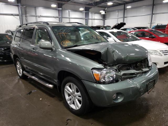TOYOTA HIGHLANDER 2007 with VIN JTEEP21A470215472 - Photo from auction