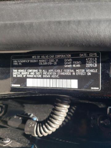 Photo 10 from auction – 2015 VOLVO S60 PREMIE with VIN YV140MFK3F1362841