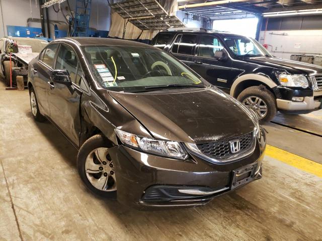 Photo 1 from auction – 2013 HONDA CIVIC LX with VIN 19XFB2F51DE028468
