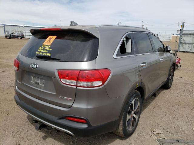 Photo 4 from auction – 2016 KIA SORENTO EX with VIN 5XYPHDA15GG016978