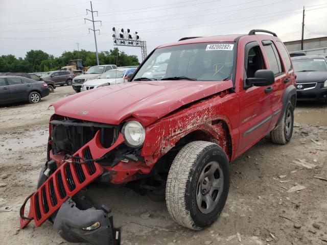 Photo 2 from auction – 2003 JEEP LIBERTY SP with VIN 1J4GL48K93W576409