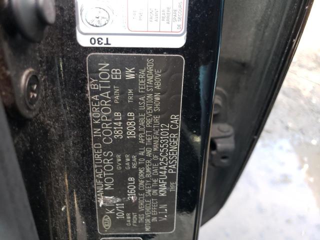 Photo 10 from auction – 2012 KIA FORTE EX with VIN KNAFU4A25C5531012