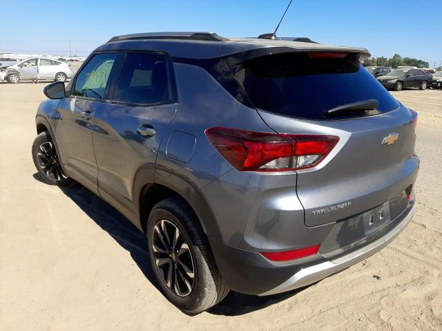 Photo 3 from auction – 2021 CHEVROLET TRAILBLAZE with VIN KL79MPS20MB158252