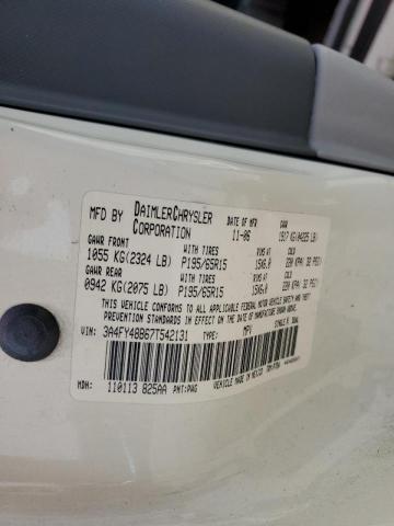 Photo 10 from auction – 2007 CHRYSLER PT CRUISER with VIN 3A4FY48B67T542131