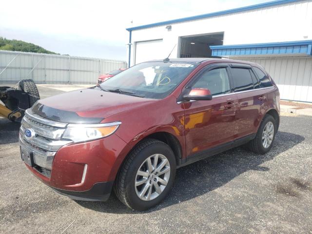 Photo 2 from auction – 2014 FORD EDGE LIMIT with VIN 2FMDK4KC6EBB19800
