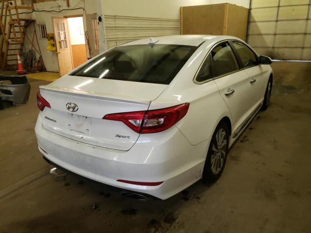 Photo 4 from auction – 2017 HYUNDAI SONATA with VIN 5NPE34AF8HH584993