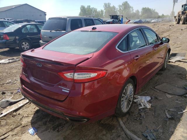 صورة رقم 4 من المزاد - 2013 FORD FUSION TIT مع VIN 3FA6P0K94DR342287
