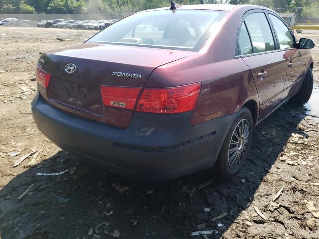 Photo 4 from auction – 2009 HYUNDAI SONATA GLS with VIN 5NPET46C19H464498