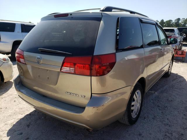 Photo 4 from auction – 2004 TOYOTA SIENNA CE with VIN 5TDZA23C84S144940