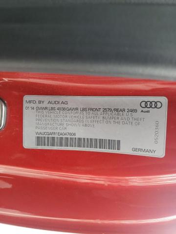 Photo 10 from auction – 2014 AUDI S5 PREMIUM with VIN WAUCGAFR1EA047606