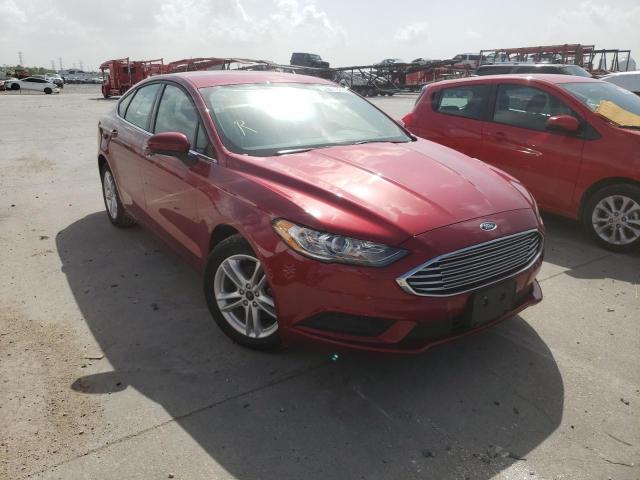 FORD FUSION SE 2018 with VIN 3FA6P0H79JR196017 - Photo from auction
