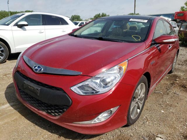 Photo 2 from auction – 2015 HYUNDAI SONATA HYB with VIN KMHEC4A46FA126965