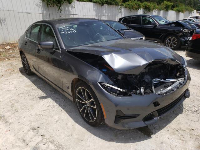 BMW 330I 2021 with VIN 3MW5R1J02M8C07336 - Photo from auction
