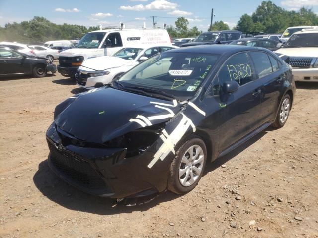 Photo 2 from auction – 2021 TOYOTA COROLLA LE with VIN JTDEPMAE4MJ179873