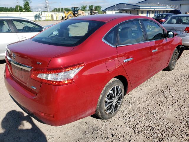 Photo 4 from auction – 2014 NISSAN SENTRA S with VIN 3N1AB7AP1EL635826